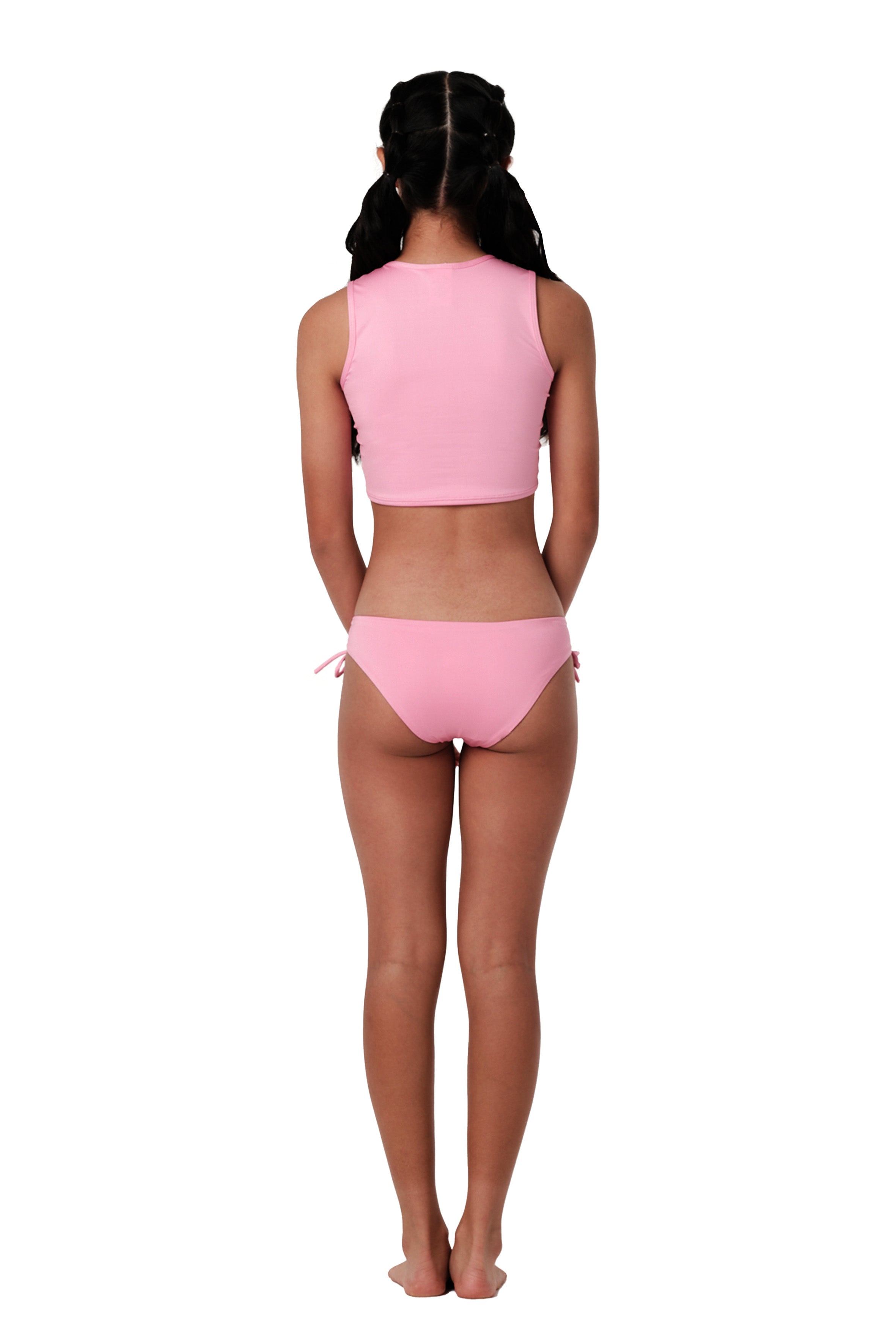 Pull Up - Pink Top Cover Up
