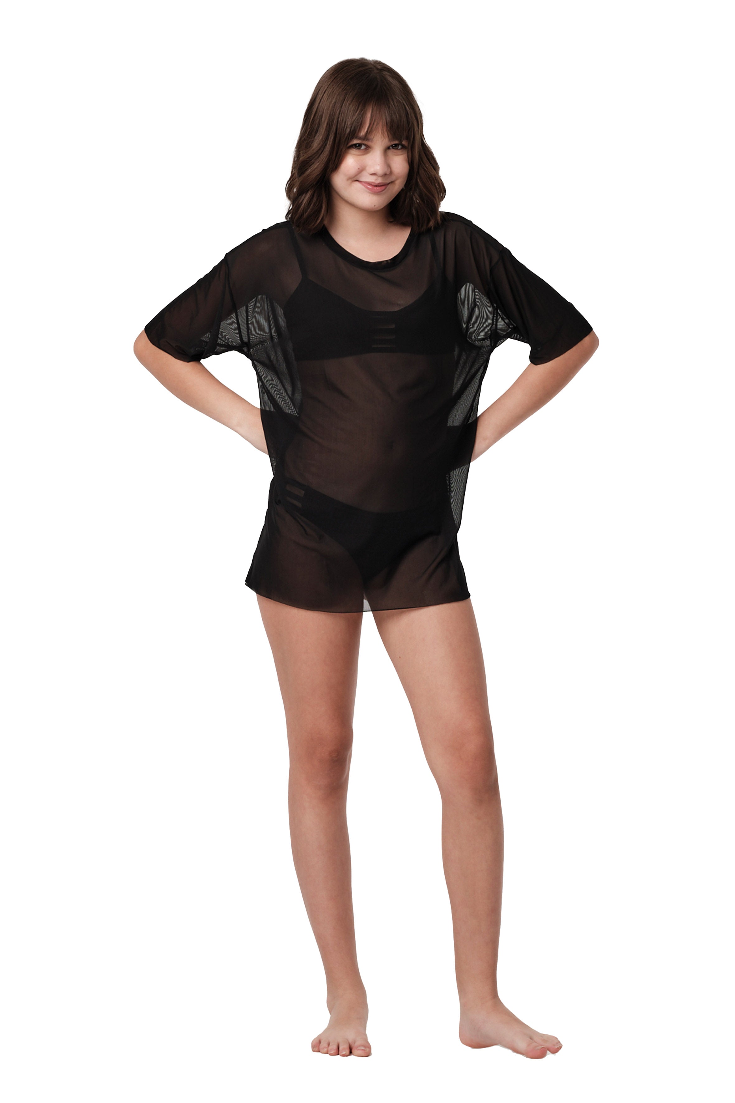 Sheer - Black Cover Up