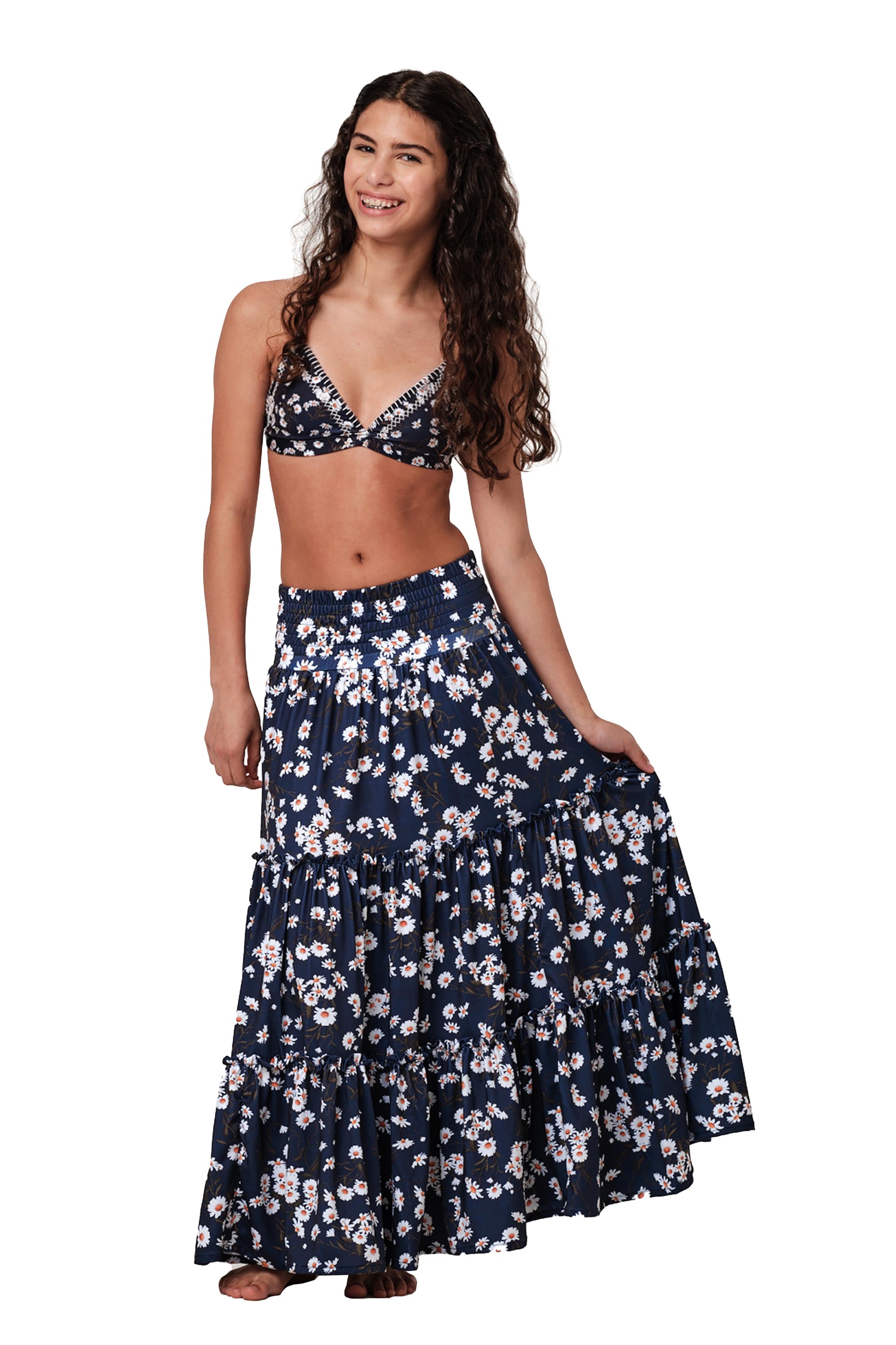 Just Flow - Daisy Long Skirt Cover Up