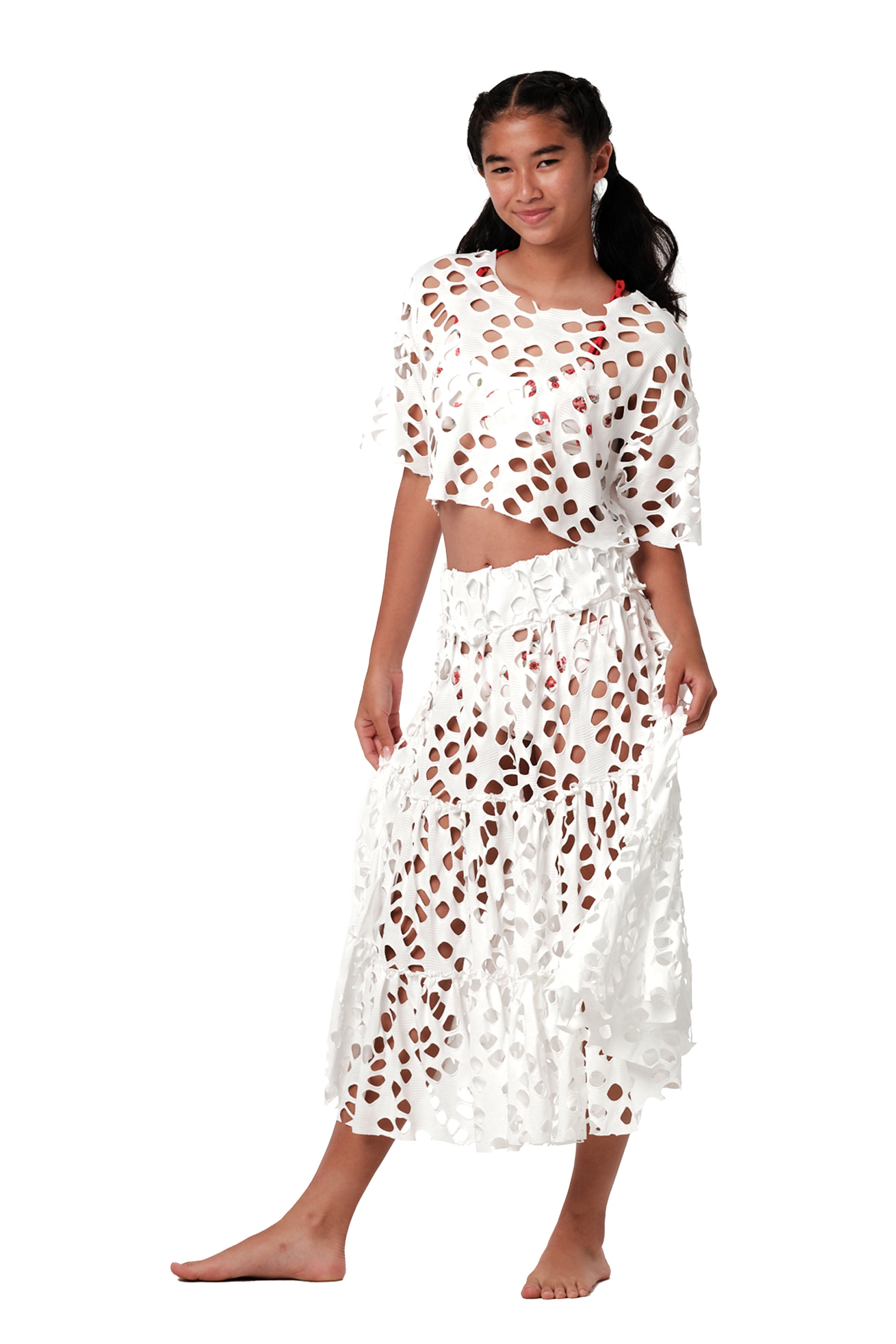 Holy - Ecru Top Cover Up