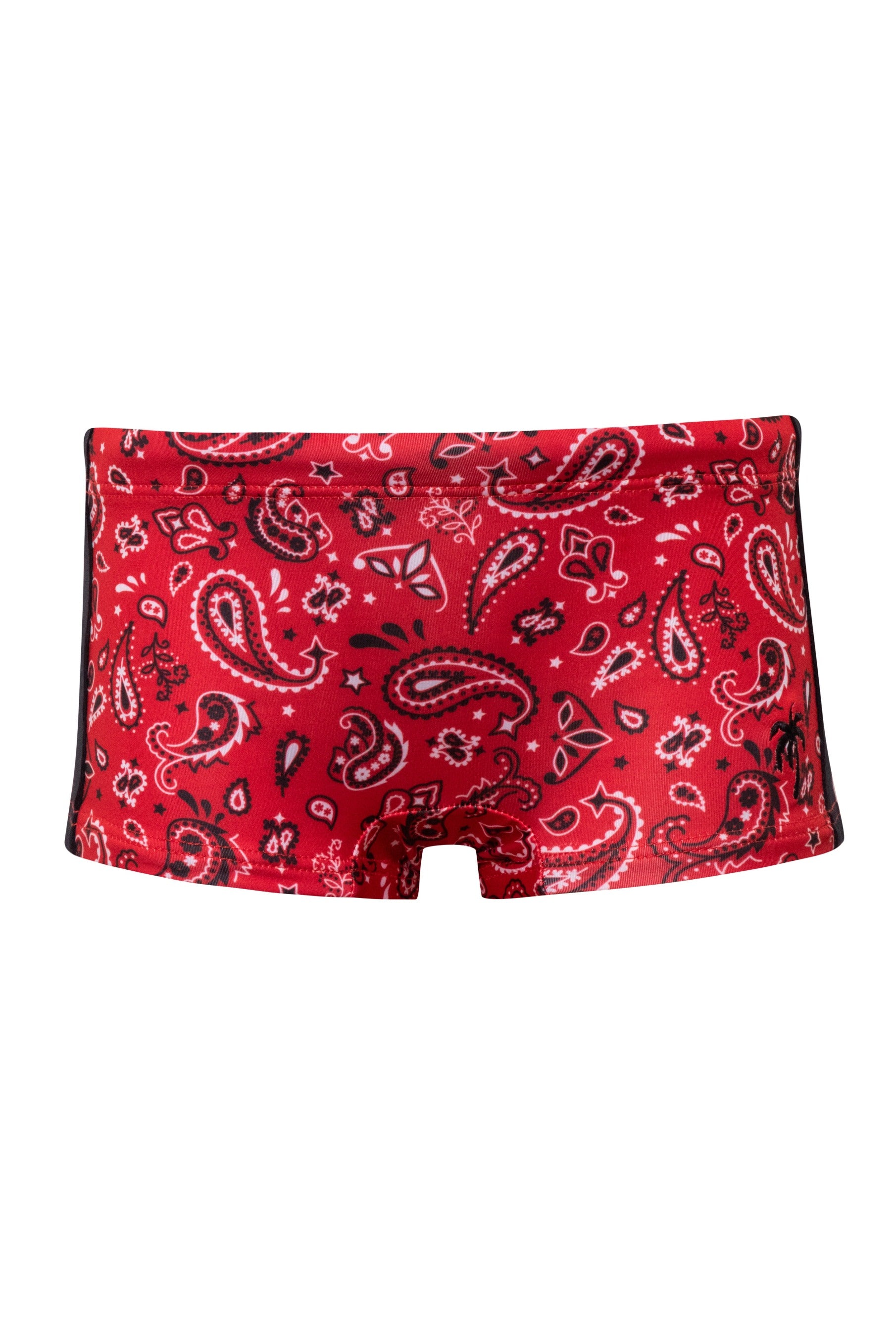 Oh Boy! Bandana Red - Swim Shorts