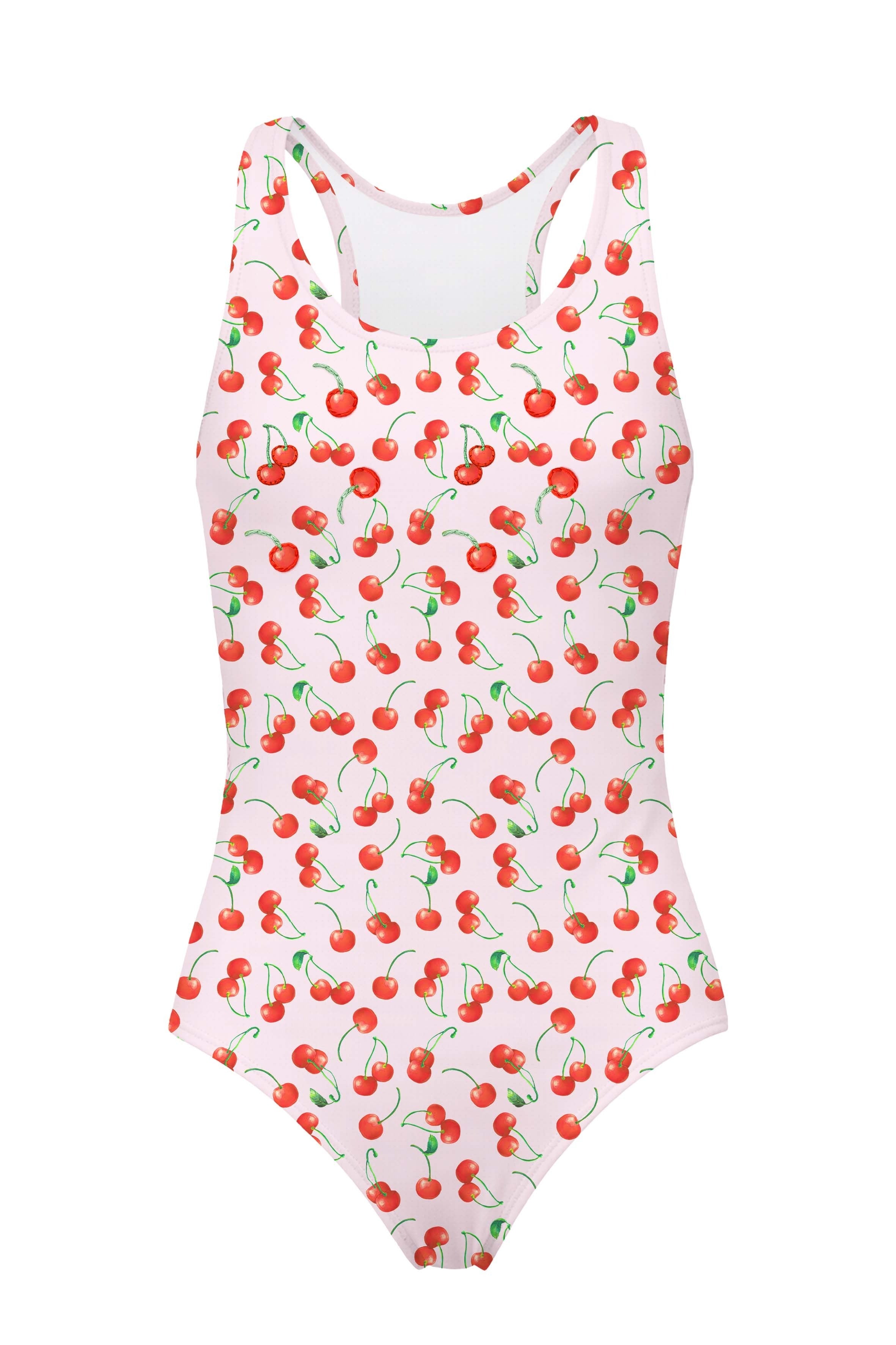 Not Too Basic -  Very Cherry One Piece