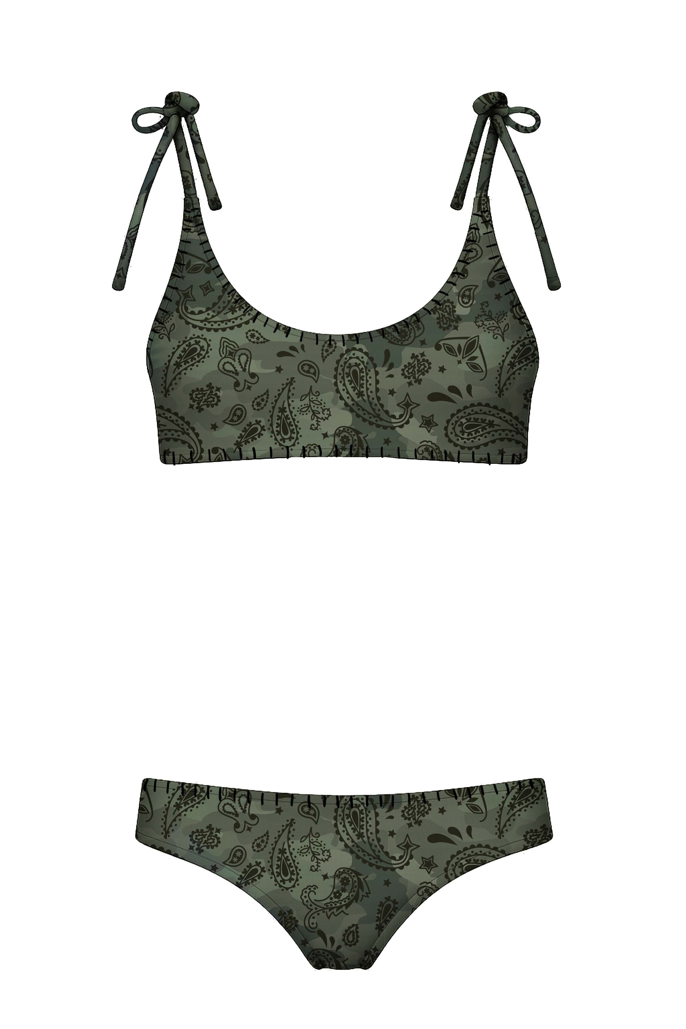 Simply Fancy - Camo Bikini Set