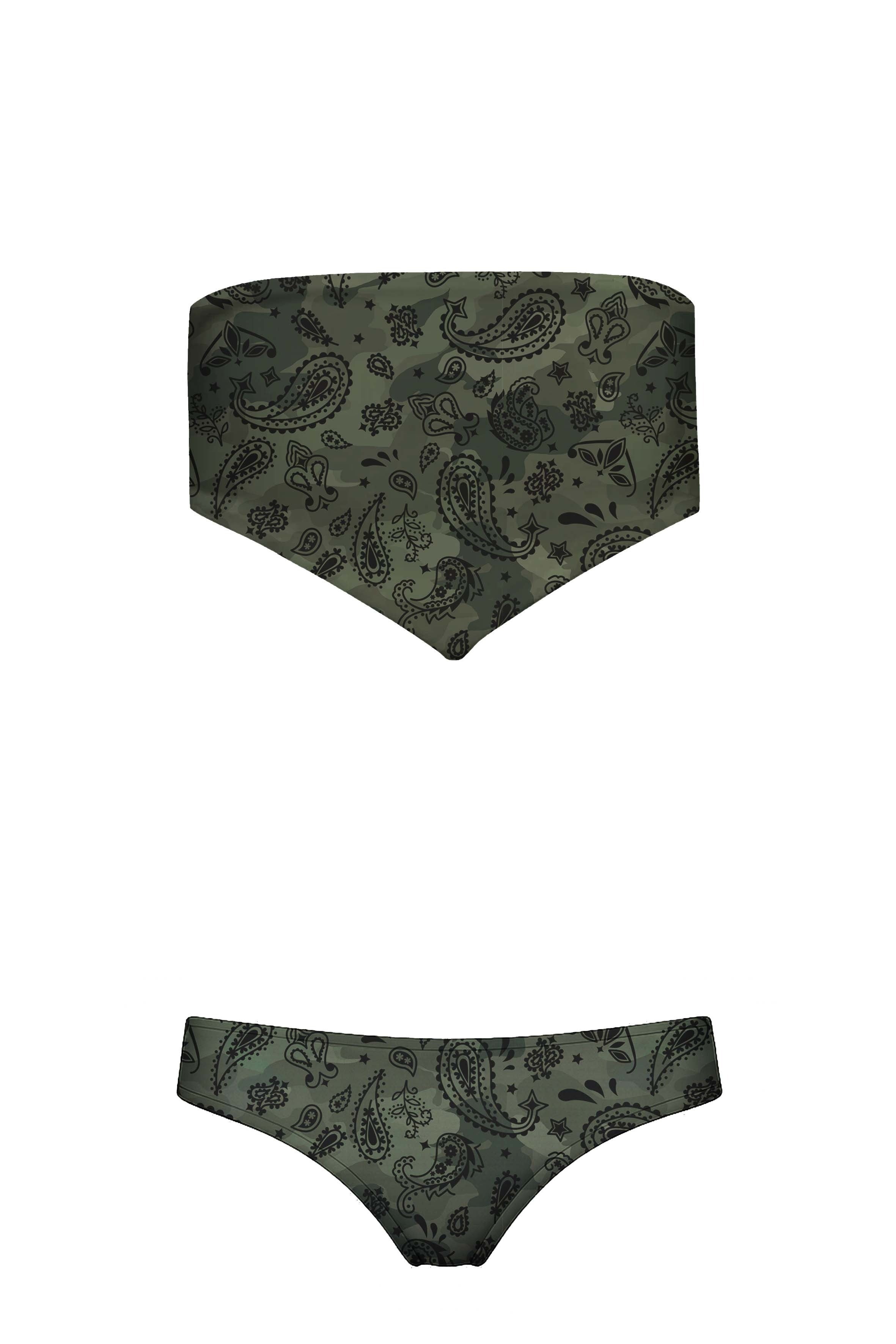 On Point - Camo Bikini Set