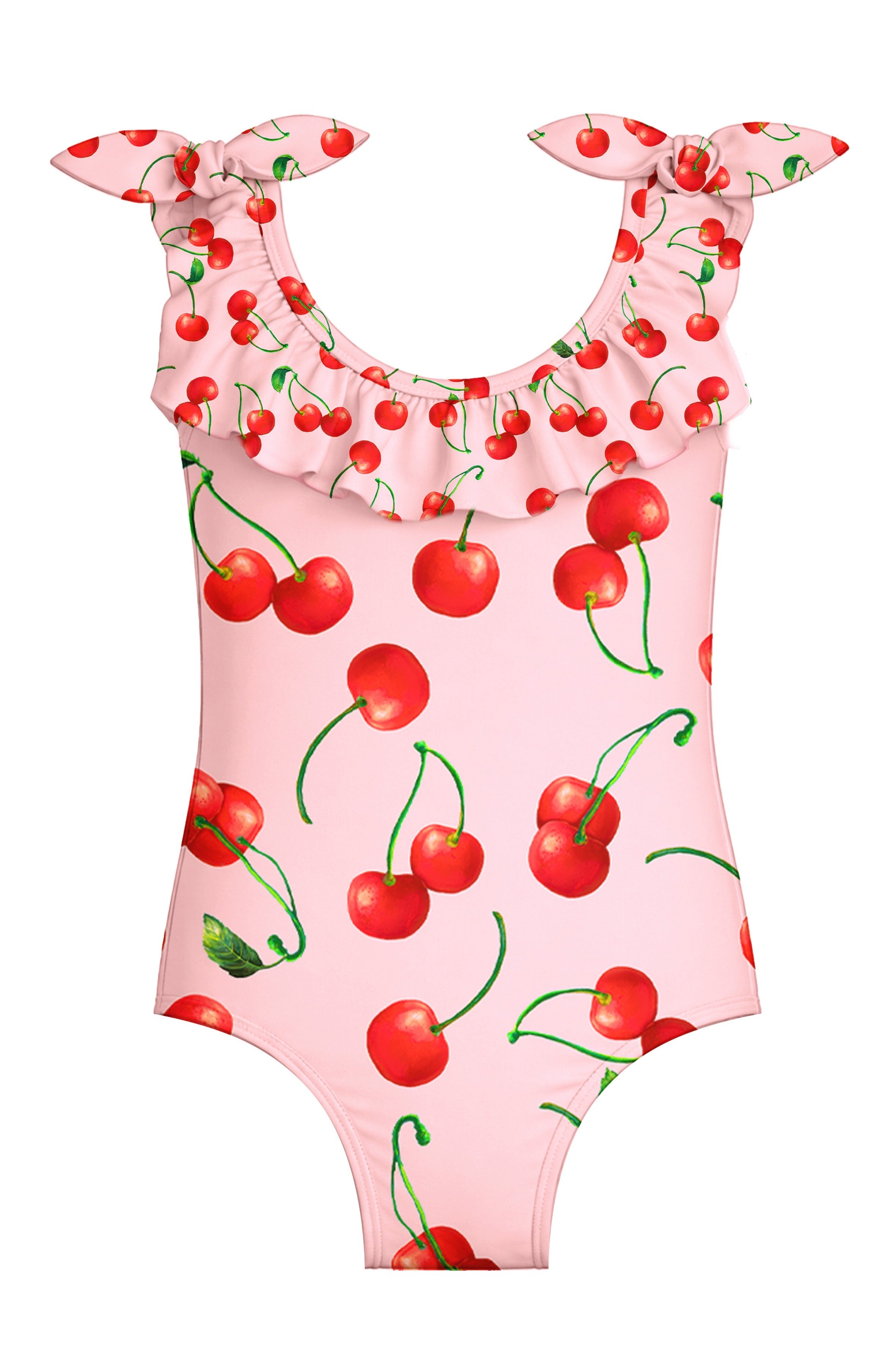 Bows - Very Cherry Baby One Piece