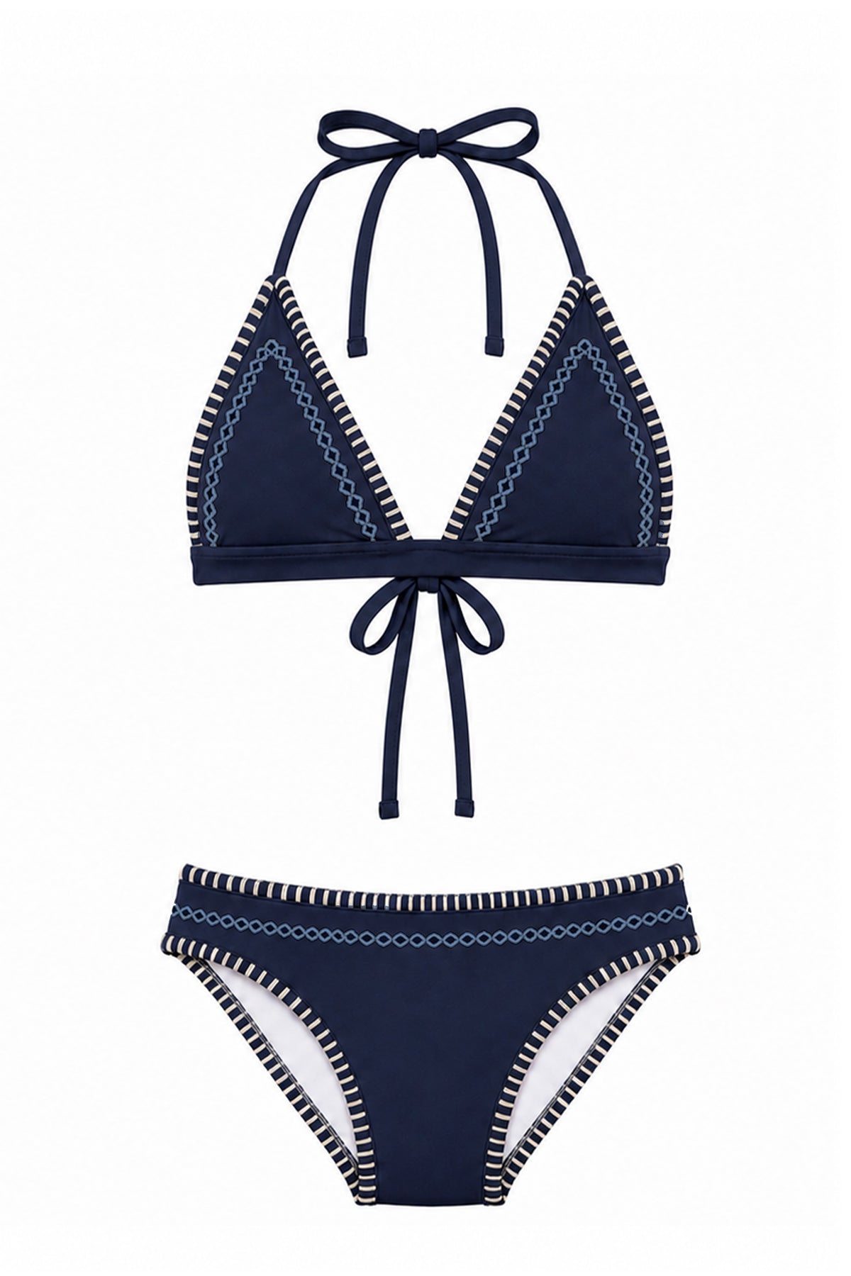 Try Angle - New Navy Bikini Set