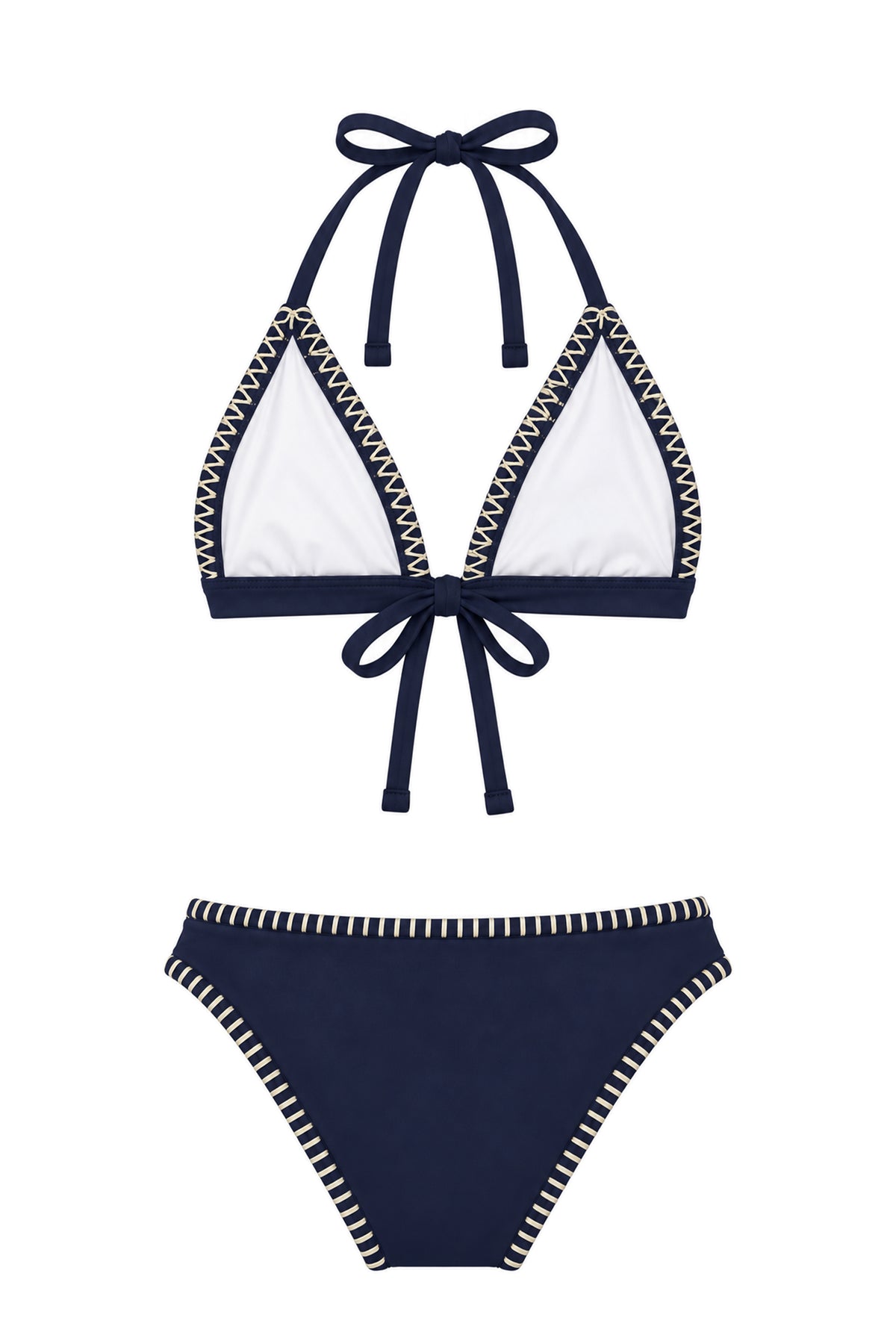 Try Angle - New Navy Bikini Set